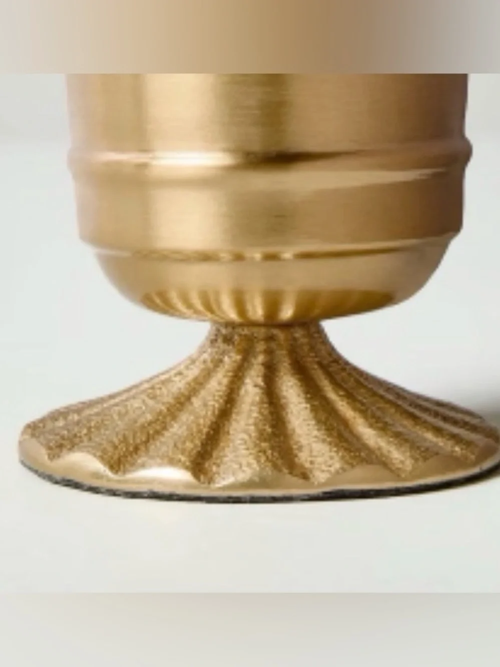Hearth & Hand Gold and Black Round Toothpick Holder NWT